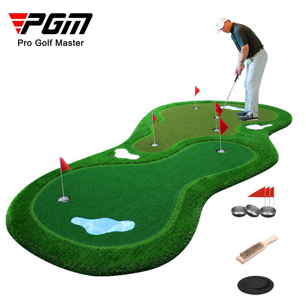 X Golf Equipment - PGM Çift Hızlı Golf Putting Green