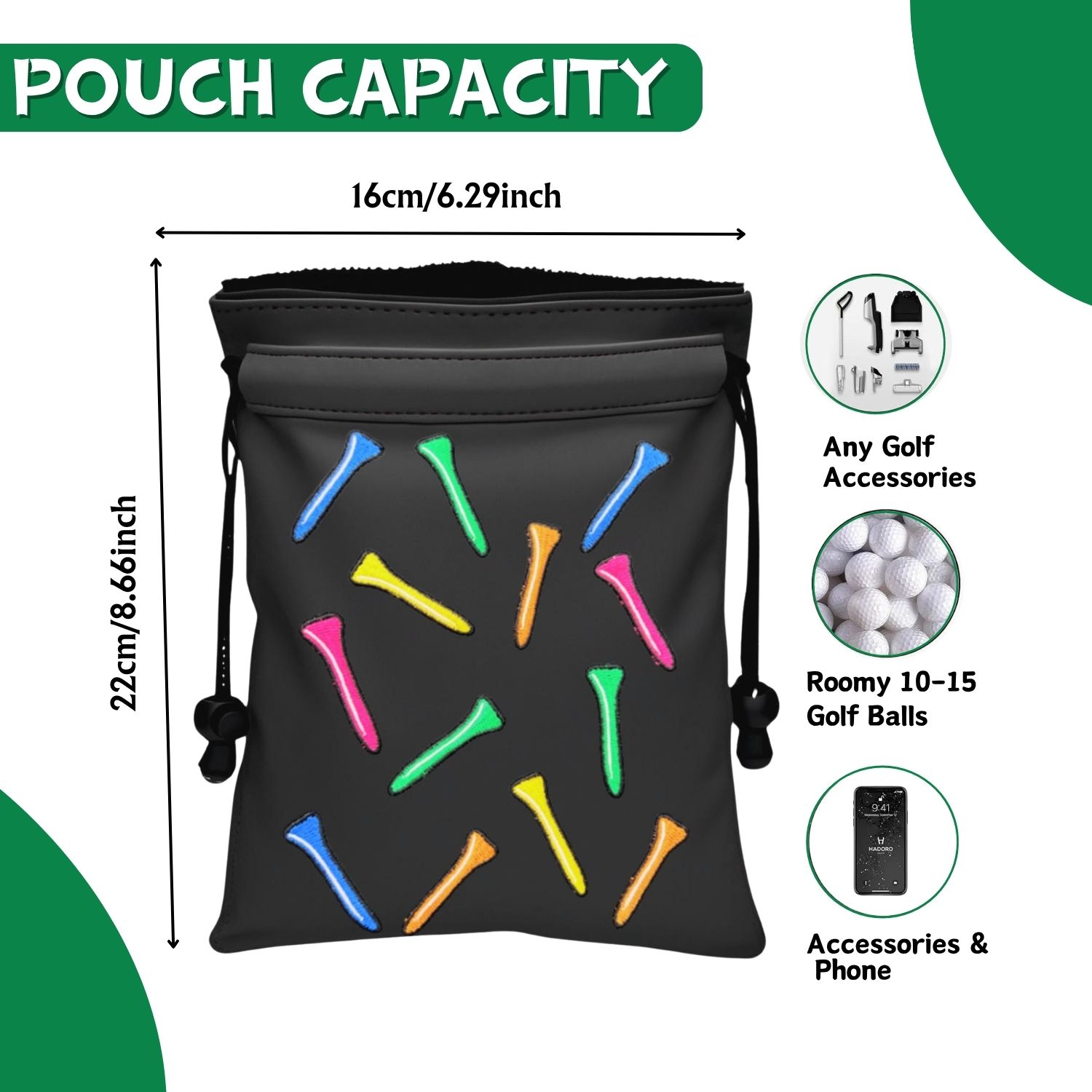 Komik Golf Değerli Eşya Çantas - Golf Equipment Drawing incelemesi ve fiyatı